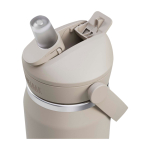 RVS drinkfles 750 ml kleur lichtgrijs weergave detail 1