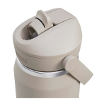 RVS drinkfles 750 ml kleur lichtgrijs weergave detail 2