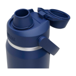 RVS drinkfles, schokbestendig 750 ml kleur marineblauw weergave detail 1