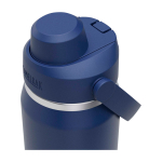 RVS drinkfles, schokbestendig 750 ml kleur marineblauw weergave detail 2
