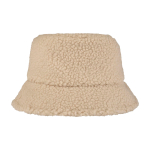 Bucket hat van sherpa die warmte en lichtheid combineert kleur ivoor tweede weergave achterkant