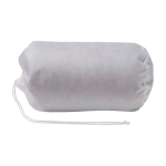 Gerecycleerde sherpa deken met zachte textuur 126 x 152 cm kleur zwart tweede weergave met doos