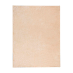 Gerecycleerde sherpa deken met zachte textuur 126 x 152 cm kleur ivoor derde weergave voorkant