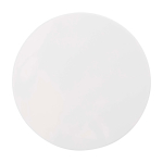 Elegante openschuifbare make-upspiegel voor snelle touch-ups kleur wit tweede weergave voorkant