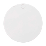 Elegante openschuifbare make-upspiegel voor snelle touch-ups kleur wit tweede weergave achterkant