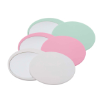 Elegante openschuifbare make-upspiegel voor snelle touch-ups kleur mist groen tweede weergave meerdere kleuren