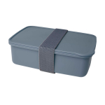Lunchbox van gerecycled plastic 800 ml Recycled kleur grijs