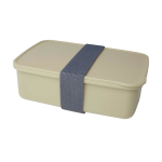 Lunchbox van gerecycled plastic 800 ml Recycled kleur beige