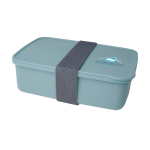 Lunchbox van gerecycled plastic 800 ml Recycled kleur mintgroen weergave tampondruk