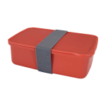Lunchbox van gerecycled plastic 800 ml Recycled kleur zalm