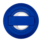 Magnetische 2-in-1 telefoonhouder met geïntegreerde flesopener kleur koningsblauw tweede weergave voorkant