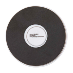 Magnetische telefoonhouder met ringvormige standaard kleur wit tweede weergave achterkant