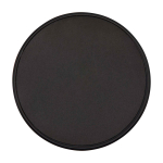 Opvouwbare magnetische telefoonhouder met bamboe basis kleur zwart tweede weergave voorkant