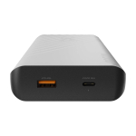 Zonne-energie powerbank met ultrasnelle oplaadtechnologie 10.000 mAh kleur grafiet weergave detail 1