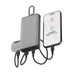 Zonne-energie powerbank met ultrasnelle oplaadtechnologie 10.000 mAh kleur grafiet tweede weergave