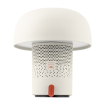 Luidspreker van staal en kunststof met dimbare LED-lamp Kooduu 10W kleur wit tweede weergave voorkant