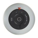 Luidspreker van staal en kunststof met dimbare LED-lamp Kooduu 10W kleur wit weergave detail 1