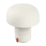 Luidspreker van staal en kunststof met dimbare LED-lamp Kooduu 10W kleur wit tweede weergave