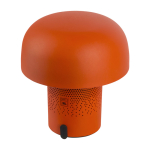 Luidspreker van staal en kunststof met dimbare LED-lamp Kooduu 10W kleur oranje tweede weergave