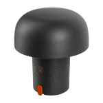 Luidspreker van staal en kunststof met dimbare LED-lamp Kooduu 10W kleur antraciet tweede weergave