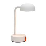 Oplaadbare tafellamp met instelbare helderheid kleur wit