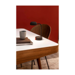 Oplaadbare tafellamp met instelbare helderheid kleur mintgroen luxe weergave
