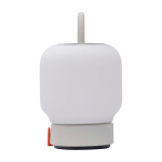 Draagbare lantaarnlamp met zacht, sfeervol licht kleur wit weergave zijkant