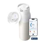 Slimme drinkfles met waterfilter en tracking-app 680 ml LARQ PureVis™ kleur wit derde weergave