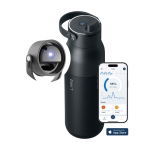 Slimme drinkfles met waterfilter en tracking-app 1 L LARQ PureVis™ 2.0 kleur zwart derde weergave