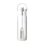Thermosfles met geïntegreerd waterzuiveringsfilter 680 ml kleur wit derde weergave