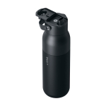 RVS thermosfles met filter en afneembare dop 1 L kleur zwart tweede weergave