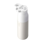 RVS thermosfles met filter en afneembare dop 1 L kleur wit tweede weergave