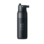 RVS thermosfles met filter en afneembare dop 1 L met afdrukgebied