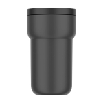 100% lekvrije reisbeker 275 ml kleur zwart tweede weergave voorkant