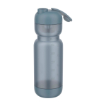 Plastic shaker met ingebouwde mengbal 800 ml kleur blauw tweede weergave