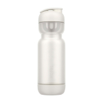 Plastic shaker met ingebouwde mengbal 800 ml kleur wit