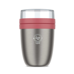Thermolunchbox met gescheiden compartimenten 700 ml Mepal Ellipse 2.0 weergave bedrukking logo 2