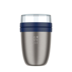 Thermolunchbox met gescheiden compartimenten 700 ml Mepal Ellipse 2.0 met afdrukgebied