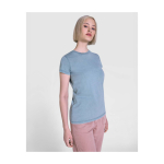 Getailleerd dames T-shirt met korte mouwen 280 g/m² Roly Fiyi kleur grijs luxe weergave 2