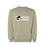 Unisex trui met ronde hals van katoen 250 g/m² Roly Jaya met afdrukgebied