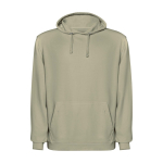 Unisex hoodie met gewassen look 250 g/m² Roly Kenia kleur khaki