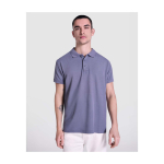 Unisex polo met korte mouwen en gewassen afwerking 200 g/m² kleur geel luxe weergave