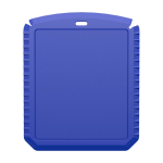 IJsschraper in rechthoekige vorm van gerecycled plastic kleur blauw tweede weergave voorkant