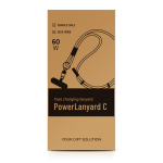 Lanyard van plastic en nylon met oplaadfunctie voor smartphone