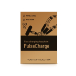 Pols-lanyard van PVC en nylon met snelladen USB-C voor smartphone