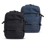 Uitbreidbare rugzak met ritsen en trolleyband 15,6”