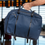 Uitbreidbare rugzak met ritsen en trolleyband 15,6”