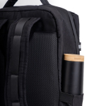 Jacquard bamboe rugzak met waterdichte ritsen voor laptop 15,6”