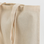 Katoenen tas met lange hengsels en stevige interlock 240 g/m²
