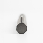 Set balpen en rollerpen van aluminium met hexagonaal design